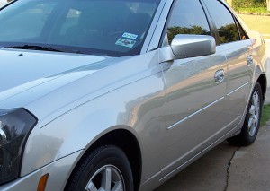 2005 Cadillac CTS 3.6L with Meguiar's Gold Class, after 1 layer of wax.