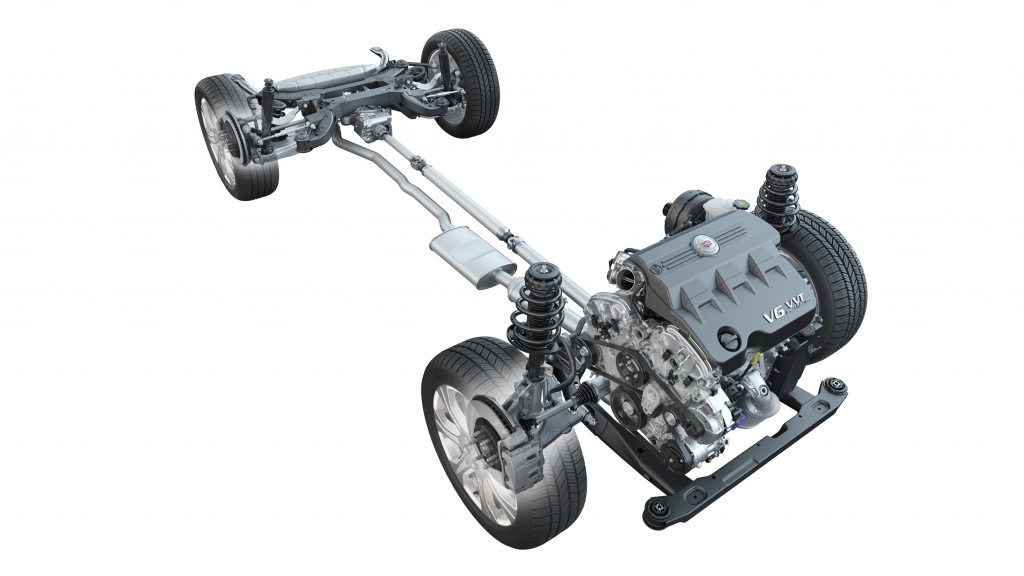 Cadillac SRX 2010 Chassis