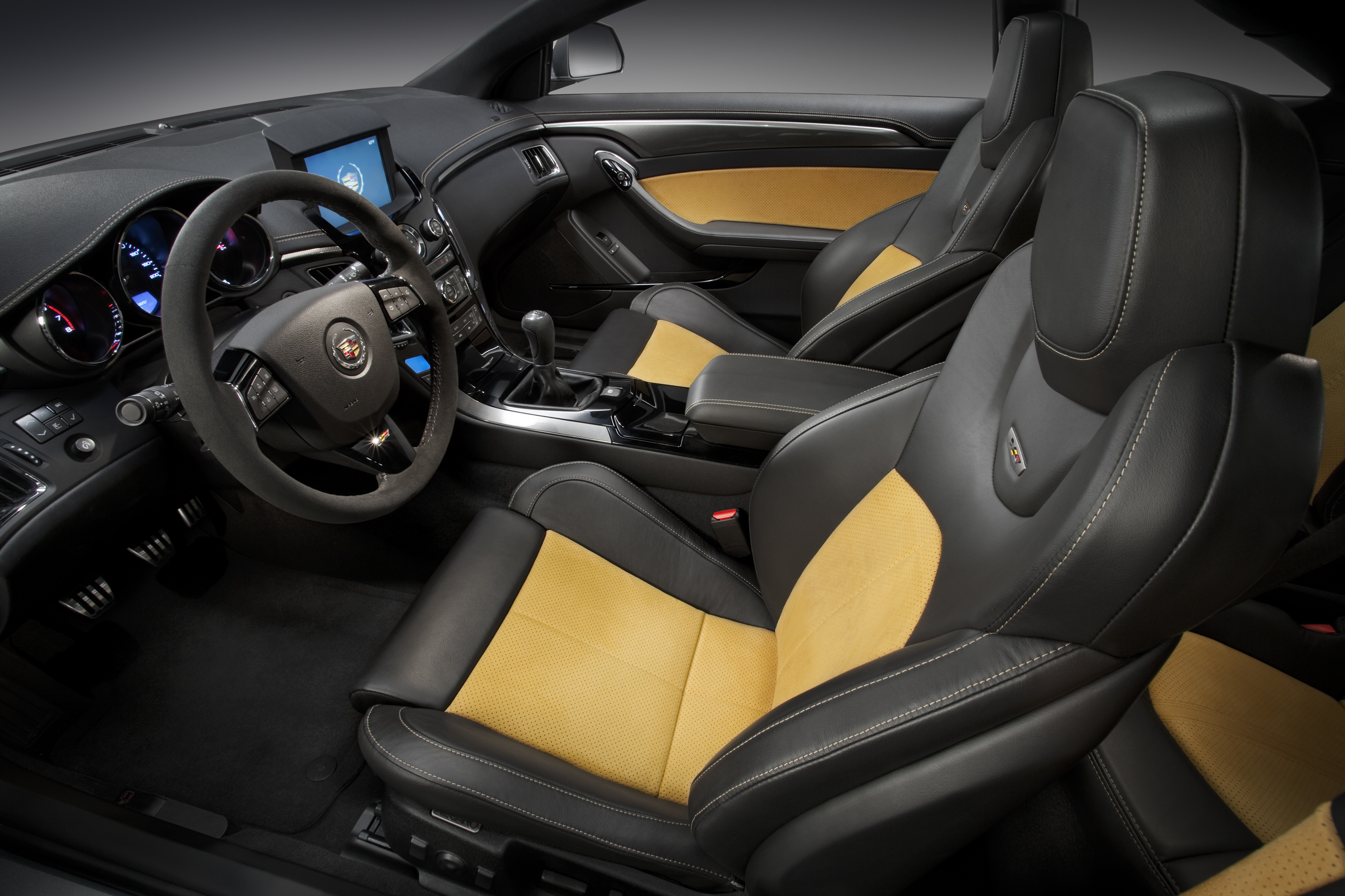 Saffron Cts V Coupe Interior Cadillac Caddyinfo
