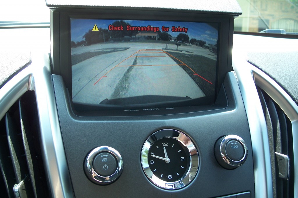 Cadillac SRX Backup Camera display
