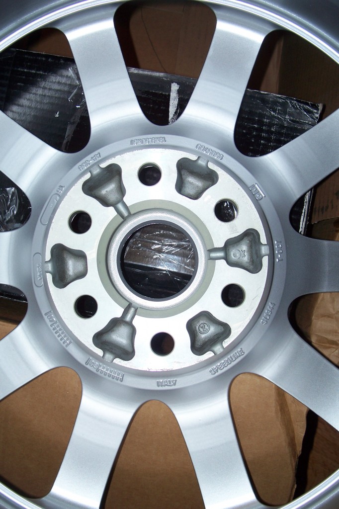 STS-V Speedline Front Wheel Rear View