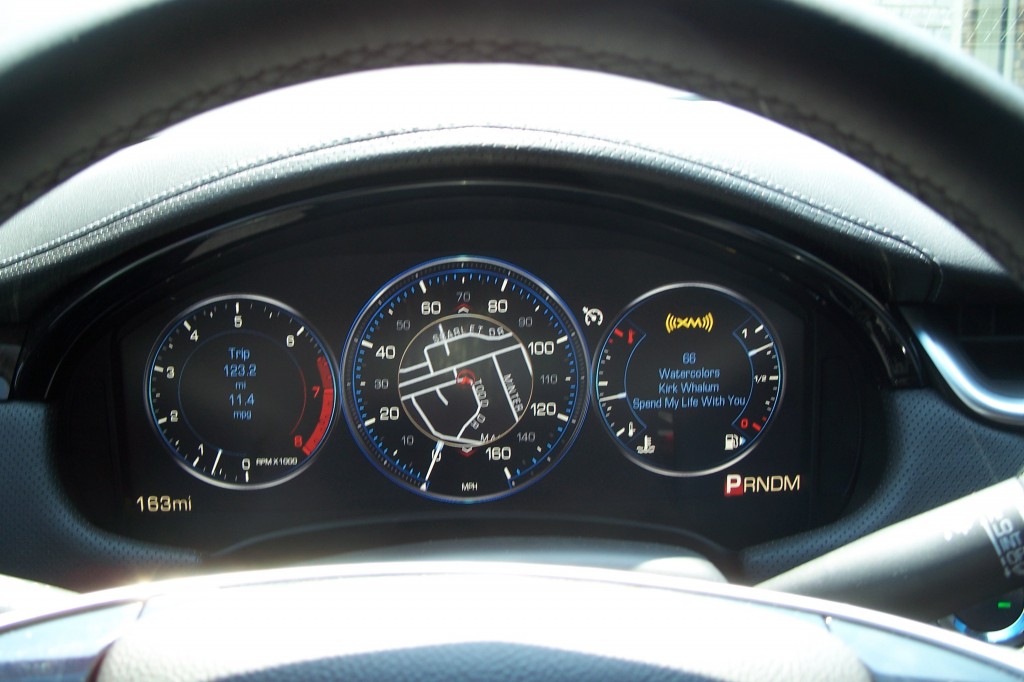 Cadillac XTS dash display - Balanced + Nav