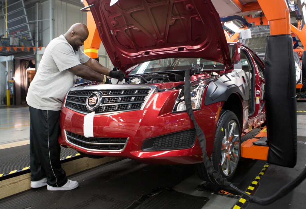 Cadillac ATS -- Theo Johnson tests the brake system on an ATS